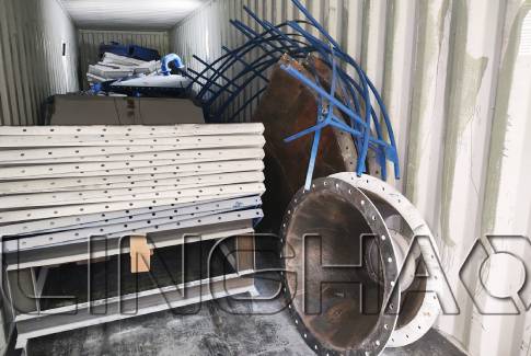 LINGHAO Cement Silo Shipped to Indonesia